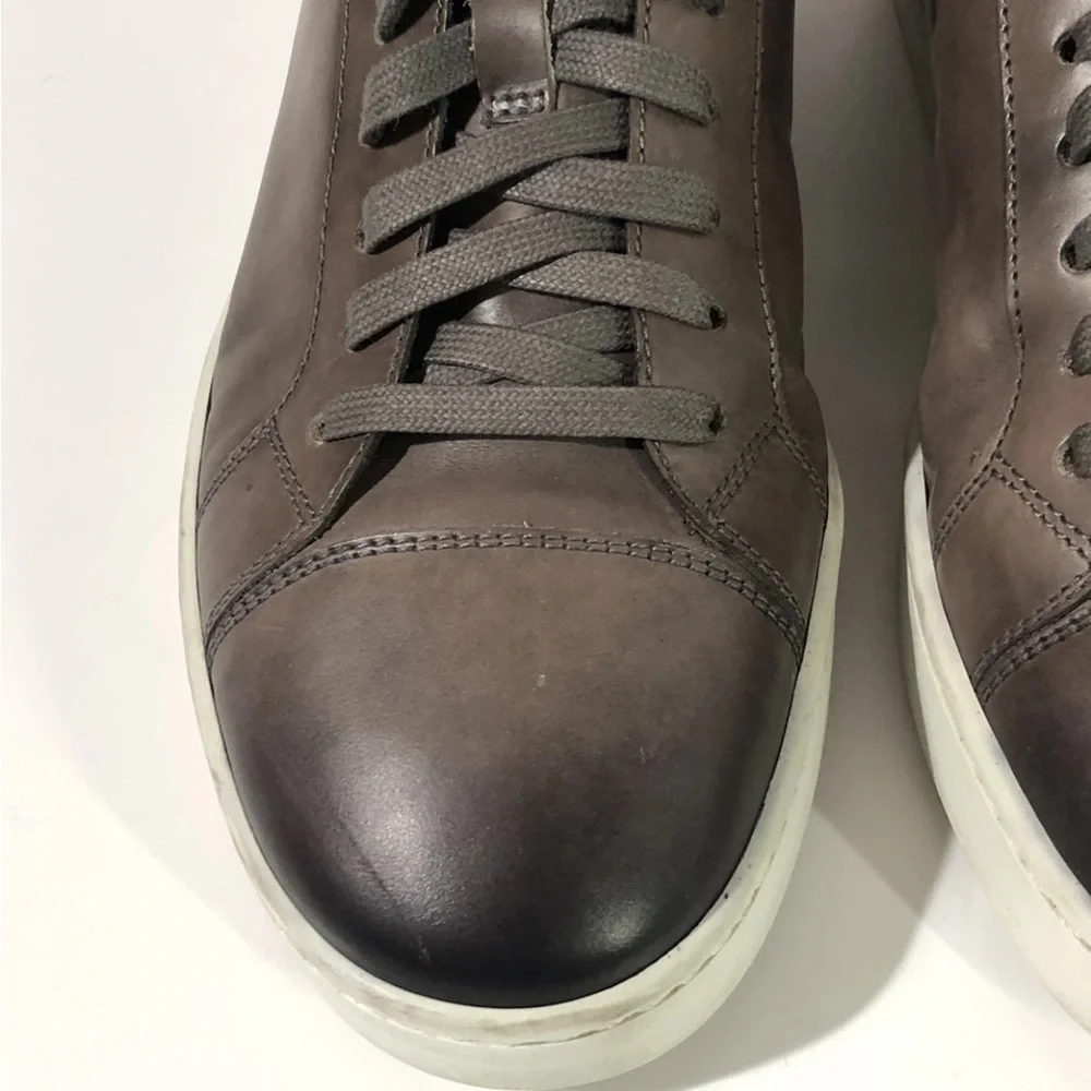 Magnanni Costa Lo Leather Sneakers Grey Patina Men’s Shoes Portugal 19959